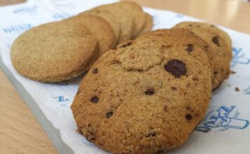 Chufacookies en horchatería Dolz Chufacookies sin gluten en horchatería Dolz (Valencia)
