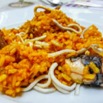 Presentación de las "Jornadas Gastronómicas del arroz y el vino valenciano" - Paella de pato y anguilas