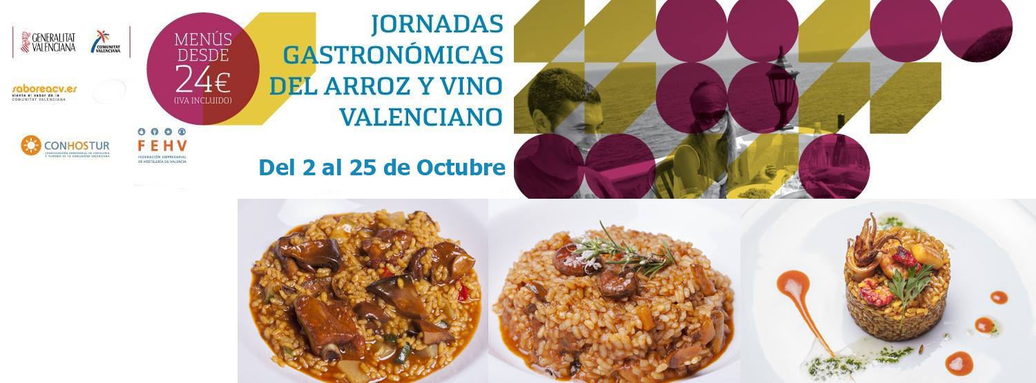Presentación de las "Jornadas Gastronómicas del arroz y el vino valenciano"