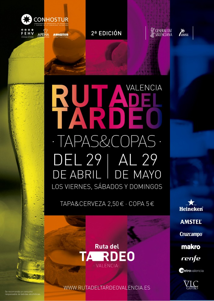 II Edición de la Ruta del Tardeo en Valencia