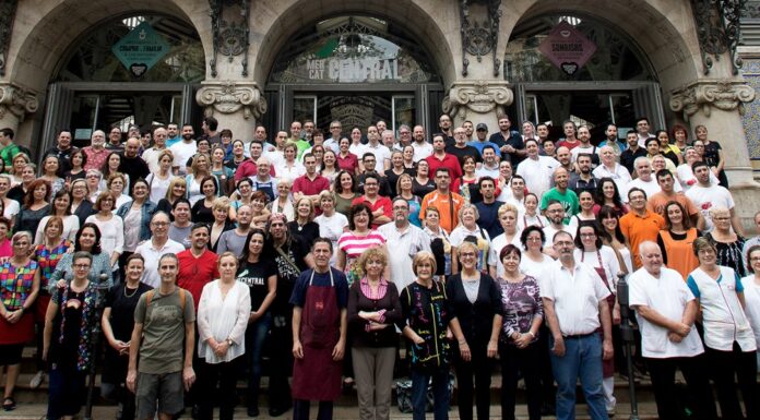 El Mercat Central da las gracias a Valencia con una gran fiesta