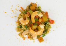 La receta de los Viernes: Cous cous de langostinos La receta de los Viernes - Cous cous de langostinos