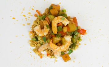 La receta de los Viernes: Cous cous de langostinos La receta de los Viernes - Cous cous de langostinos