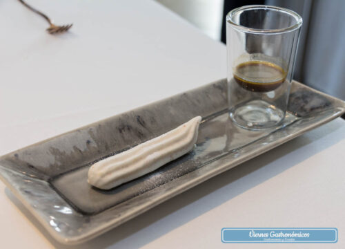 Restaurant L’Antic Molí - Jornadas de la Galera 2017 - Chocolate marino con churro de galera