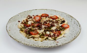 La receta de los Viernes: Carpaccio de champiñones y jamón La receta de los Viernes: Carpaccio de champiñones y jamón