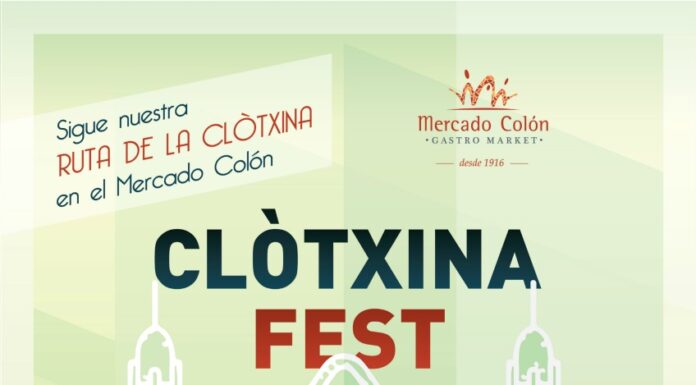 El Mercado Colón rinde homenaje a la clòtxina valenciana