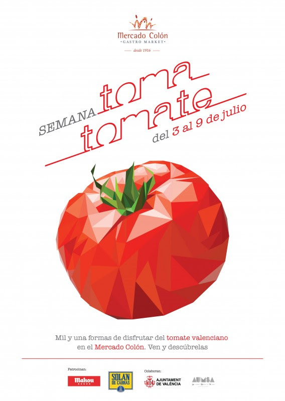 Toma tomate: el Mercado Colón dedica una semana al tomate valenciano