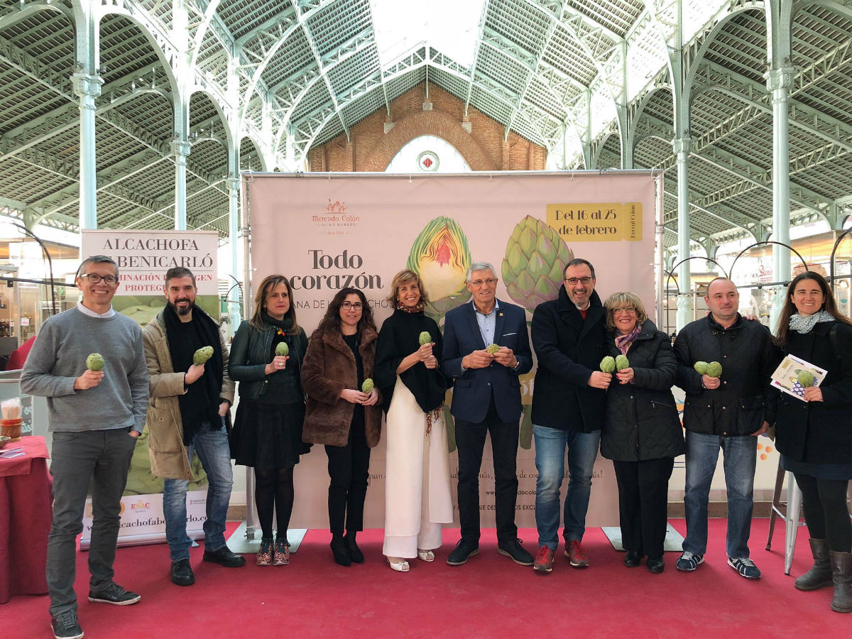 Todo corazón: el Mercat Colón dedica una semana gastronómica a la alcachofa Todo corazón: el Mercat Colón dedica una semana gastronómica a la alcachofa