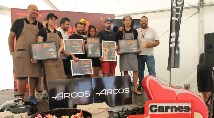 Luis Asensio ganador de la II Edición del Concurso de Steak Tartare de Meat Carnival