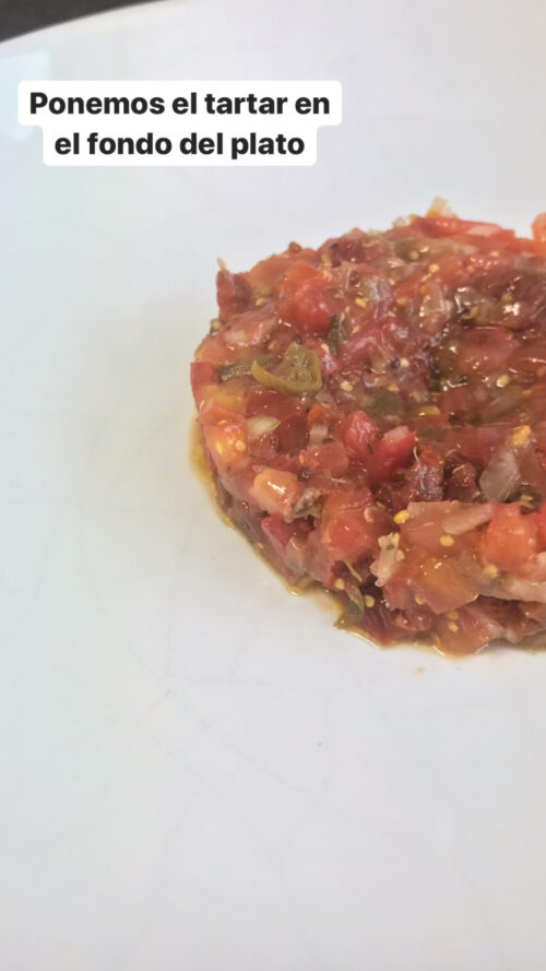 “Paso a paso” con Viernes Gastronómicos y Luis Asensio: receta de tartar de tomate
