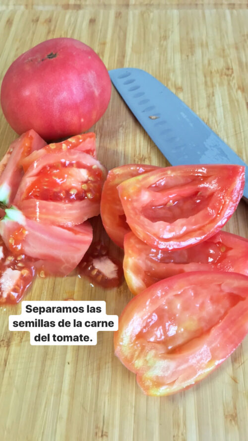 “Paso a paso” con Viernes Gastronómicos y Luis Asensio: receta de tartar de tomate